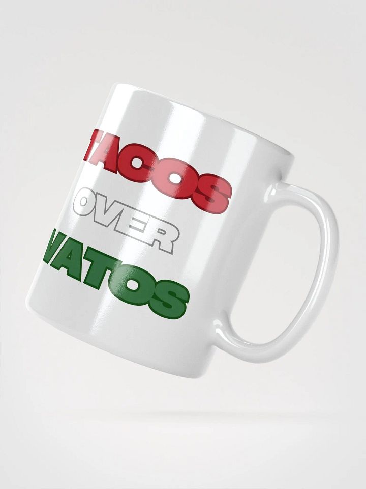 TACOS OVER VATOS white Mug product image (6)
