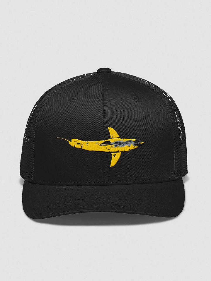 Yellow Vibes Great White Shark Cap product image (1)