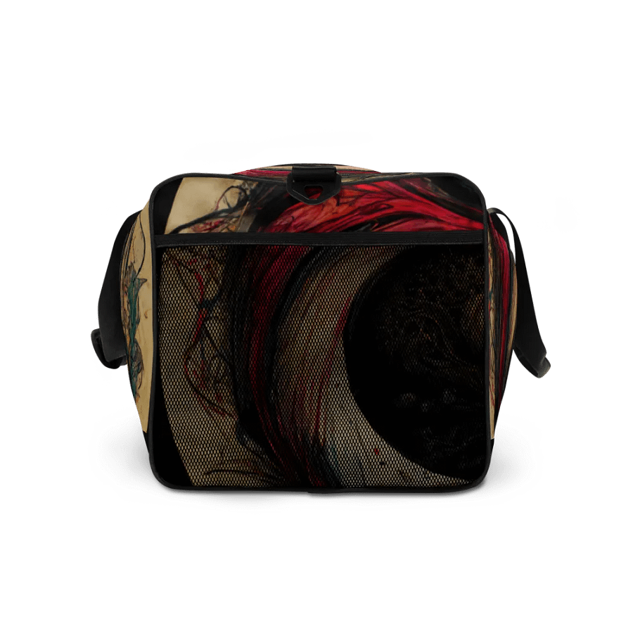 Vibrant Yin-Yang Swirl All-Over Duffle Bag product image (7)