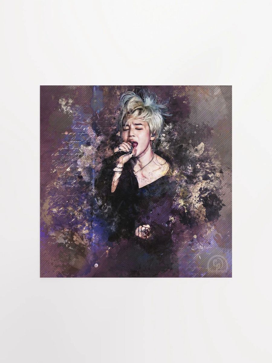 BTS - Jimin - Pure Devotion Print (Unframed) - Designed by ChimberArt product image (3)