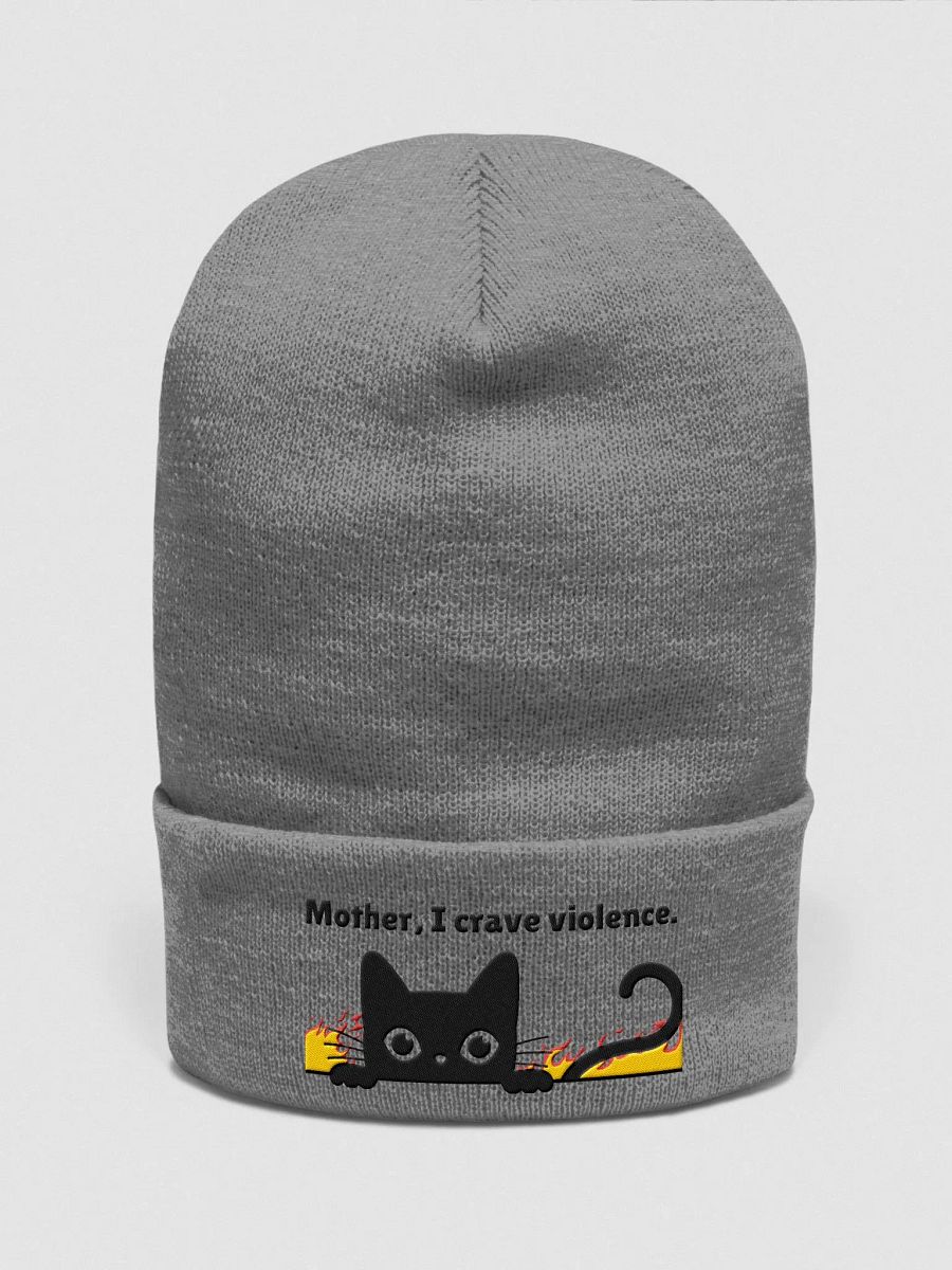Mother, I Crave Violence Beanie product image (1)