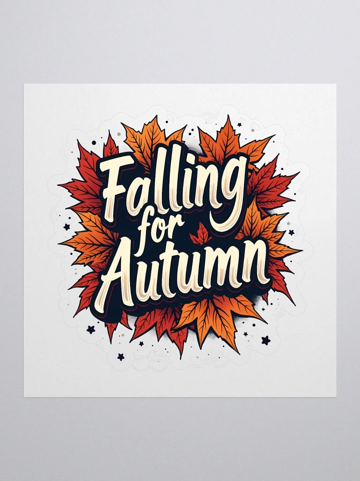 Autumn Bliss Kiss Cut Stickers product image (1)