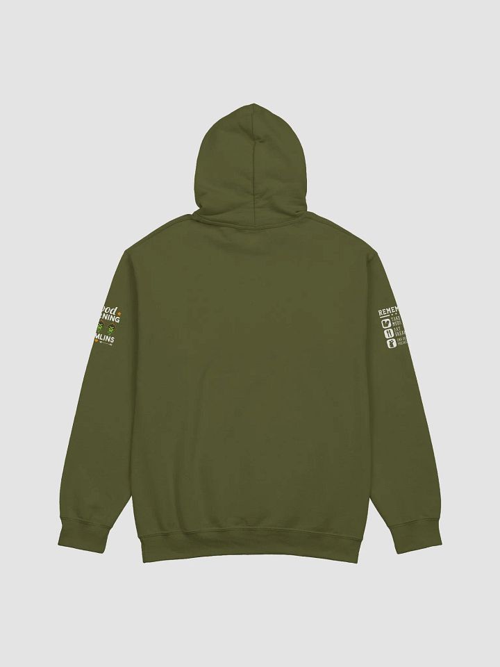 I run on caffeine and spit hoodie light (new size chart) product image (2)