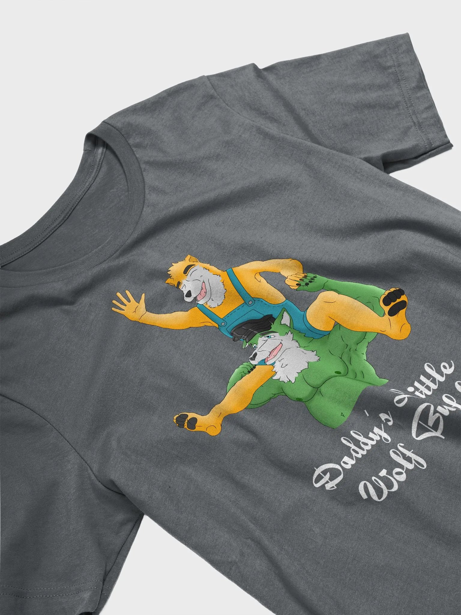 Daddy's Little Wolf Buddy T-Shirt product image (3)
