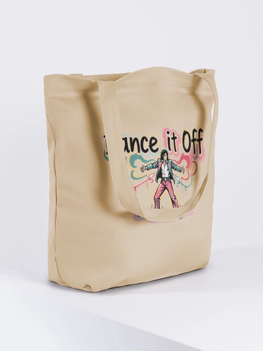 Graffiti Dance Party | 'Dance It Off' Vibrant Art | Eco-Friendly Tote Bag product image (4)