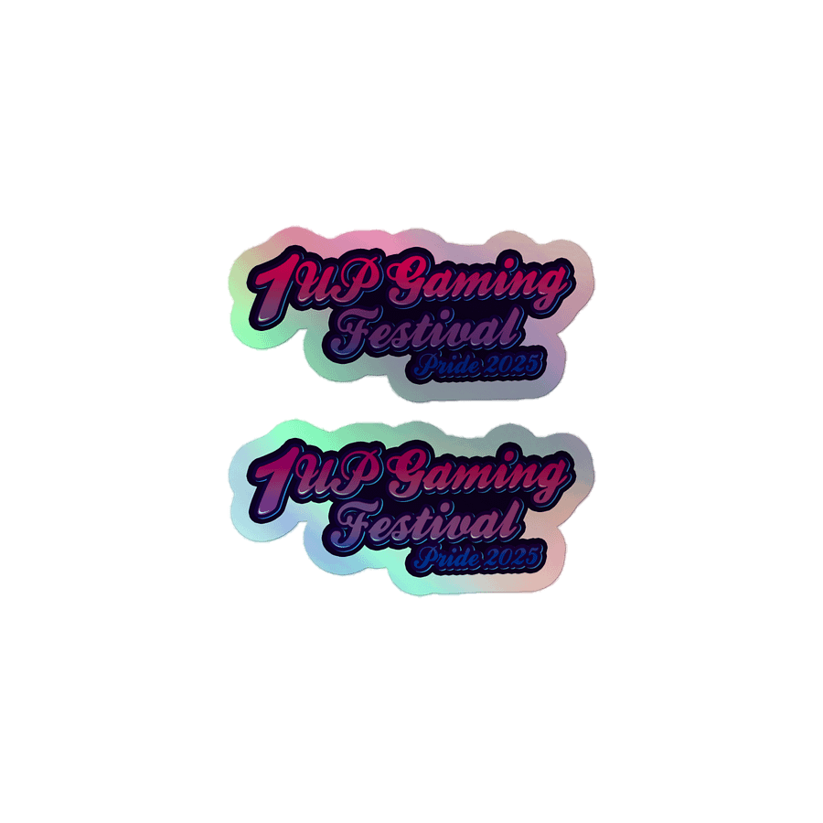 1UP Gaming Festival Bisexual Pride 2025 Stickers product image (1)