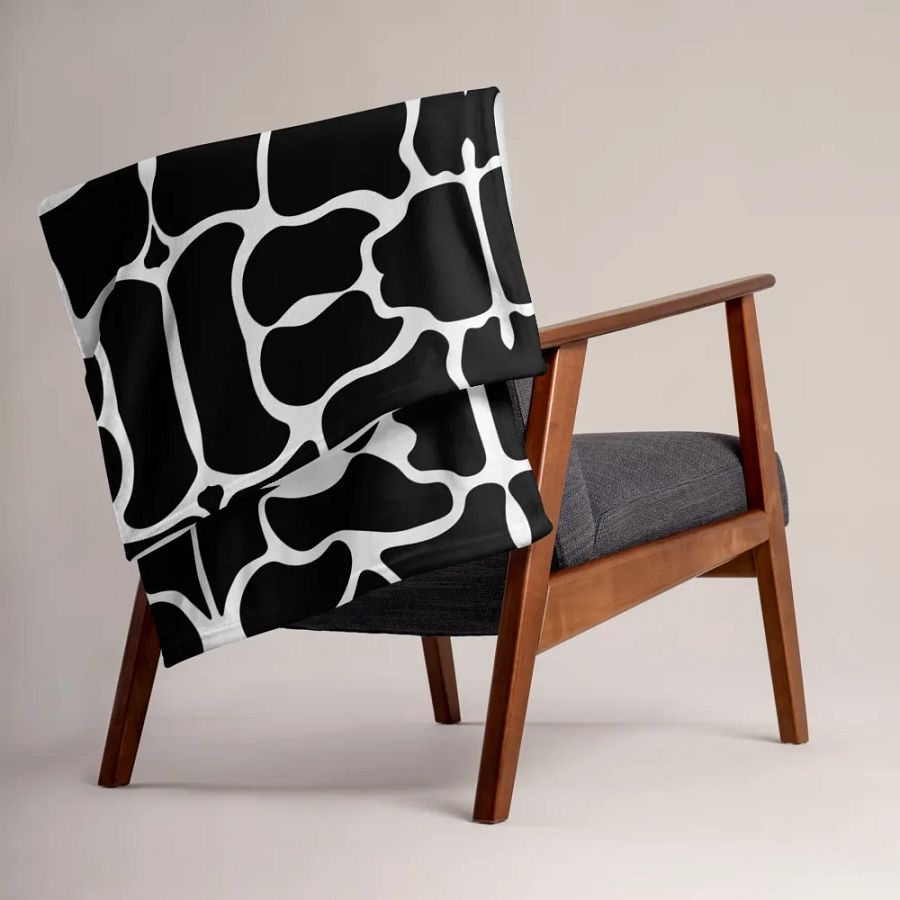 Monochrome Throw Blanket product image (6)