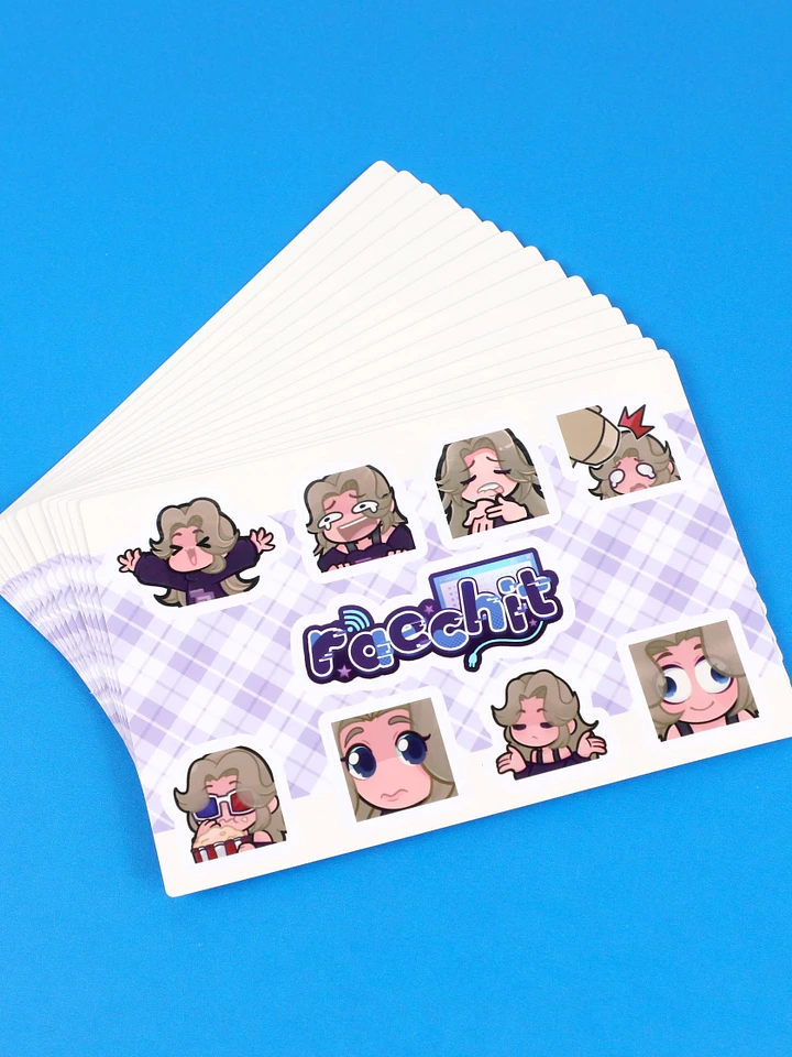 2.0 Emote Sticker Sheet product image (1)