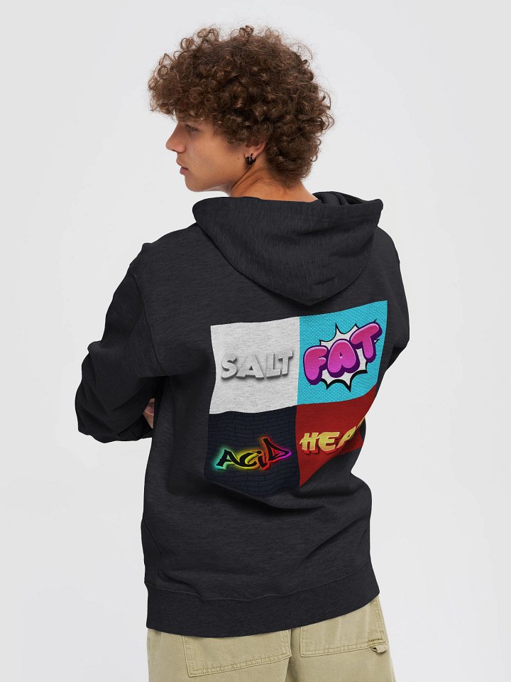 Salt Fat Acid Heat - Independent Trading Co. Fleece Zip Up Hoodie product image (1)