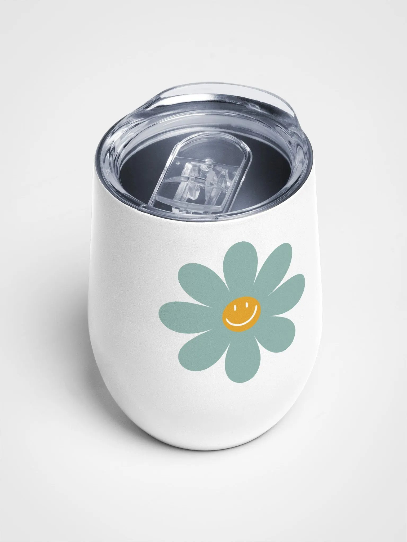SMILEY FLOWER Wine Tumbler product image (4)