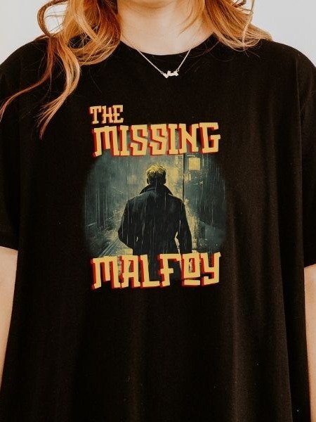 Dramione The Disappearances of Draco Malfoy Fanfiction Vintage Pulp Mystery Harry Potter Shirt product image (3)