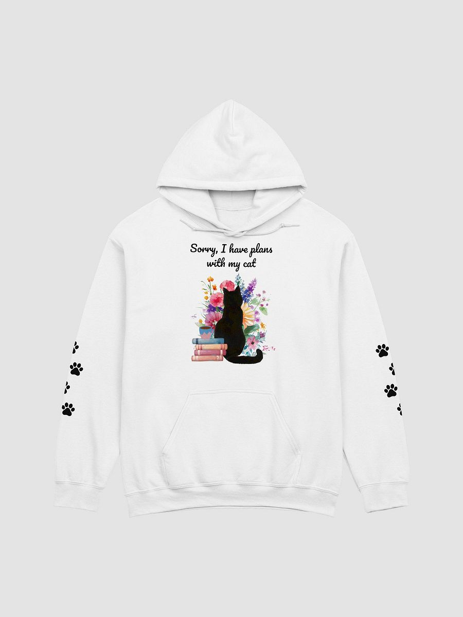 Sorry I Have Plans with My Cat Hoodie product image (2)