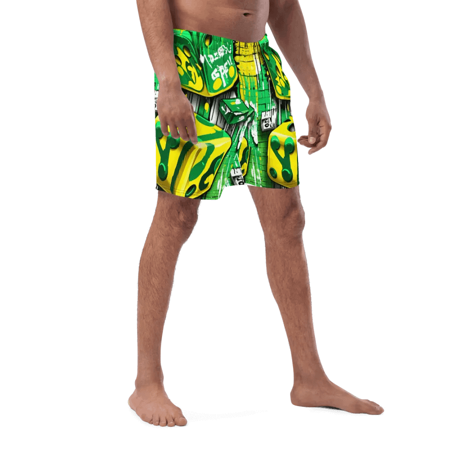 Graffiti Dice All-Over Swim Shorts product image (8)