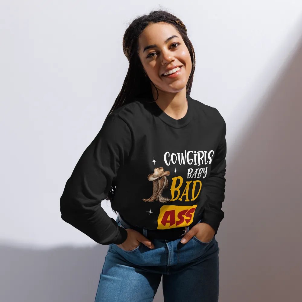 Vintage Badass Cowgirls Apparel Long Sleeve Shirt product image (4)