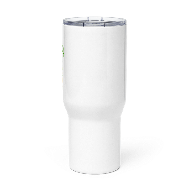 Travel Mug with a Handle (Nurse Jessica Lettering) product image (3)