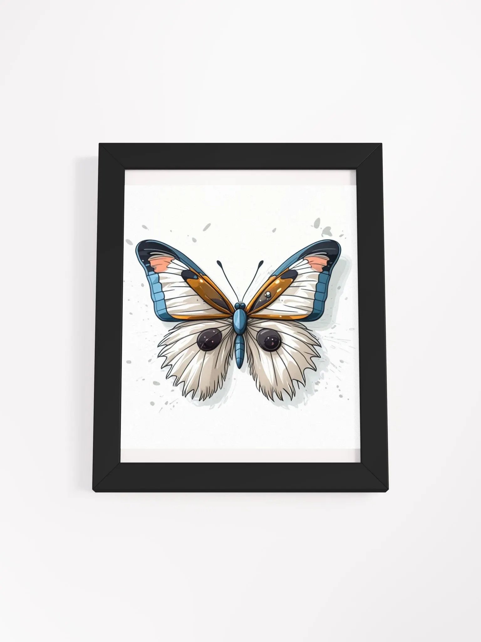 Butterfly Harmony Framed Matte Poster product image (18)