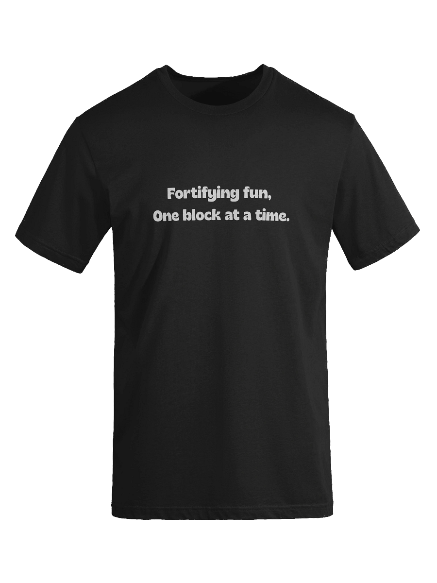 Minefort “One Block at a Time” T-Shirt – Black product image (8)
