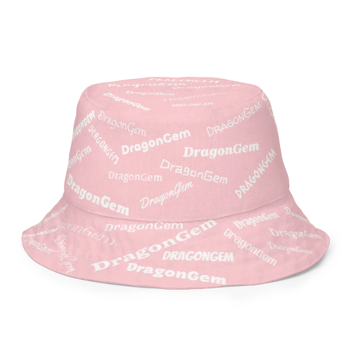 DragonGem Pink Reversible Bucket Hat product image (2)