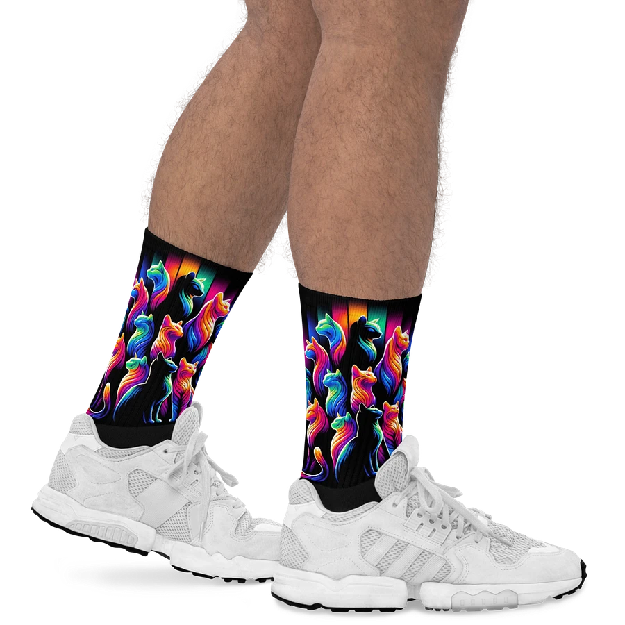 Black Foot Sublimated Socks product image (19)