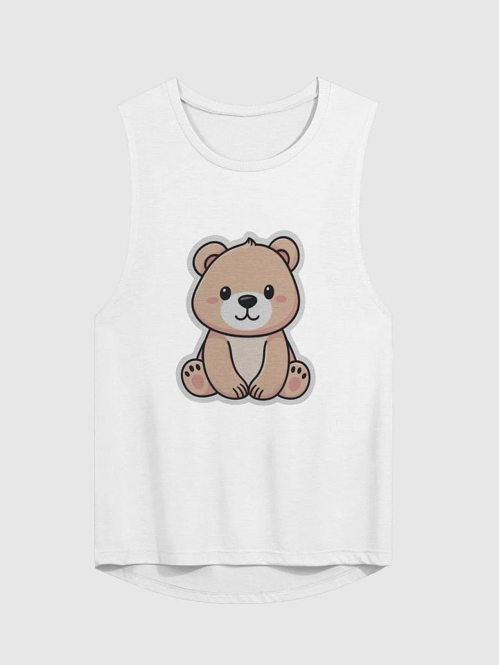 J.L & Crafted Cute Bear Flowy Muscle Tank product image (1)