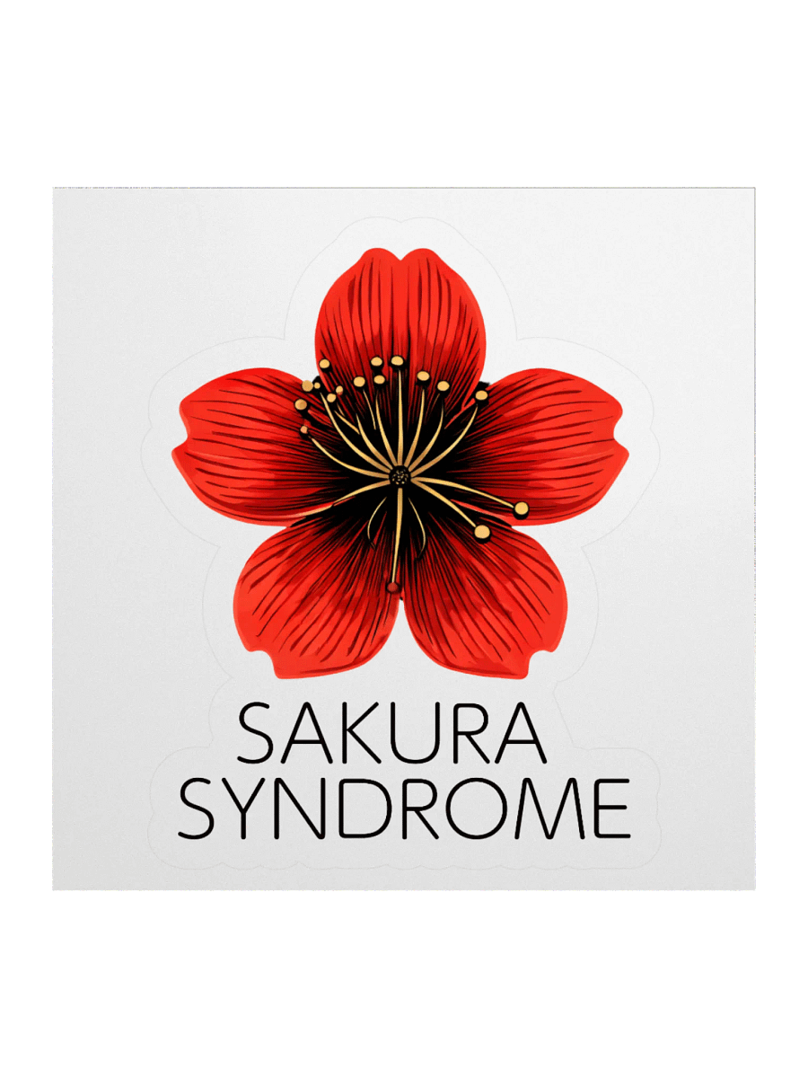 Sakura Syndrome Logo Stickers product image (2)