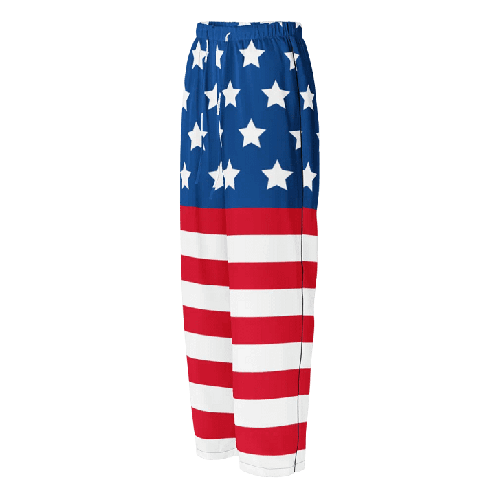 Graphic Grove Women’s American Flag Pyjama Pants - Drawstring product image (1)