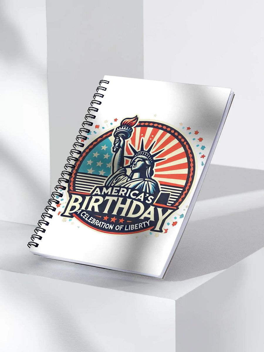 Liberty Celebration Spiral Notebook product image (3)