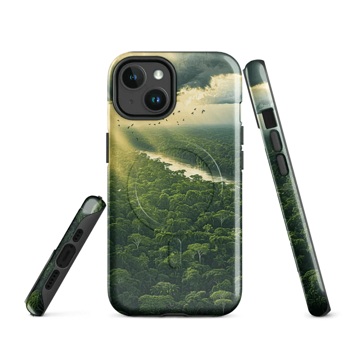 MagSafe® Tough Case for iPhone – Mystical rainforest product image (2)