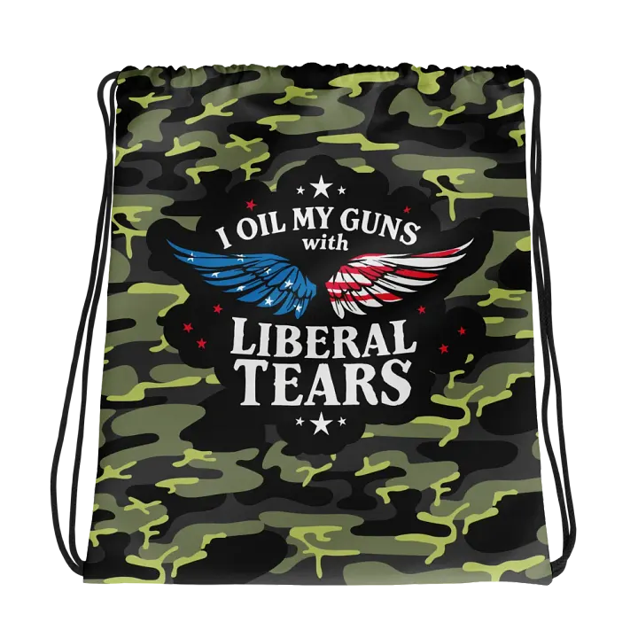 Drawstring Bag: Liberal Tears Gun Oil product image (1)