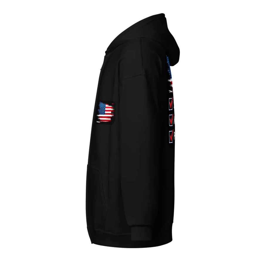 Zip Hoodie: Male Checklist product image (3)