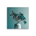 Teal Flower Wall Art #577 product image (1)
