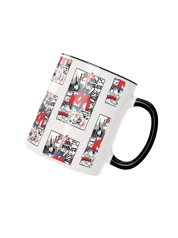 Shac-oholics Comic Blast Mug - Red 