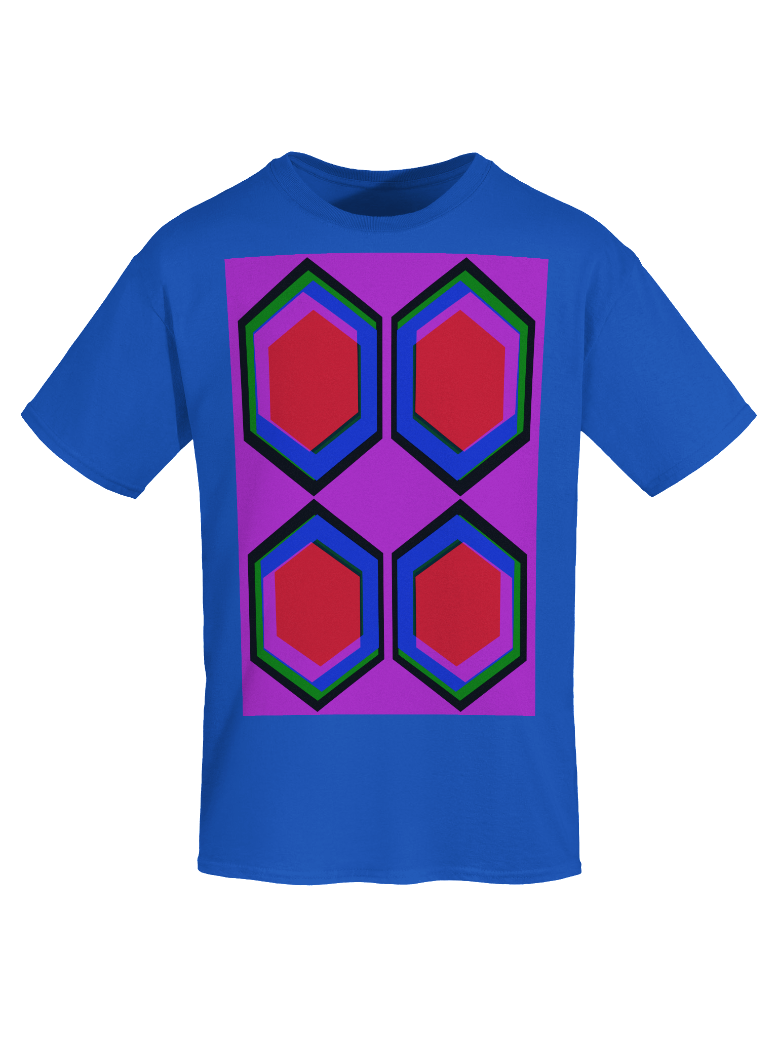 Hexagon Hues T-Shirt product image (7)