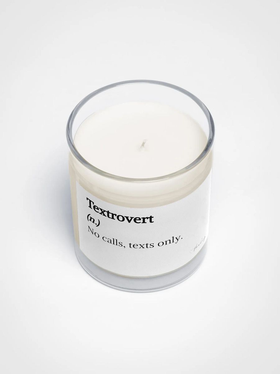 'Textrovert' Soy Wax Candle product image (3)