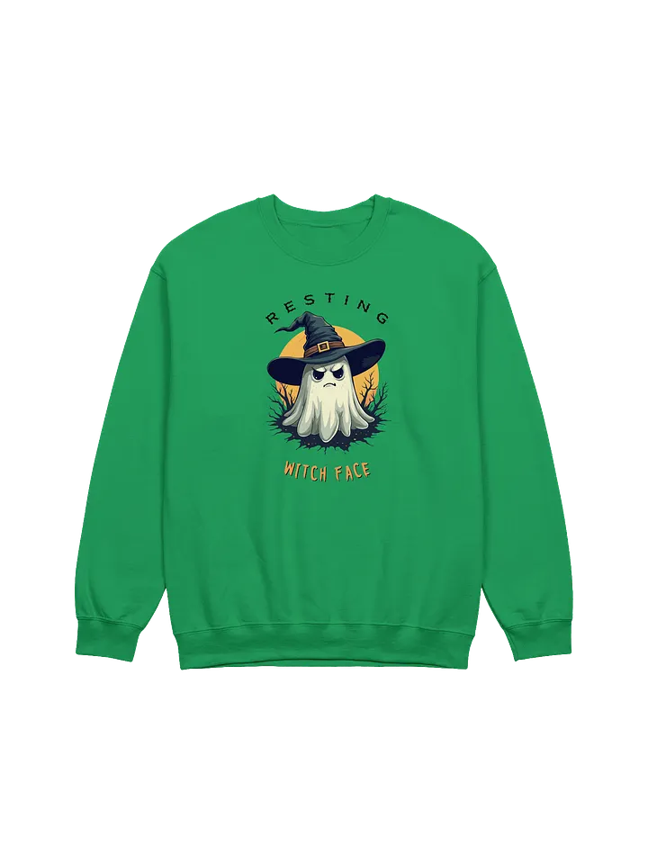Resting Witch Face Ghost Sweatshirt product image (1)
