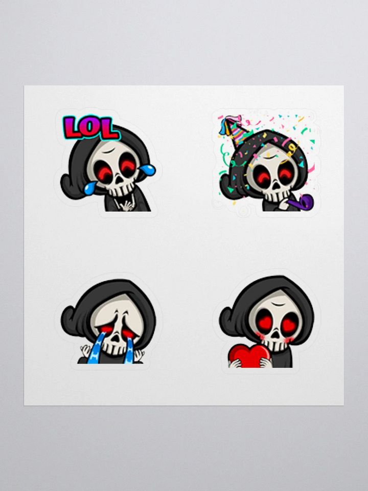 4-Pack Large Todd Emote Stickers - Pack #4 product image (1)