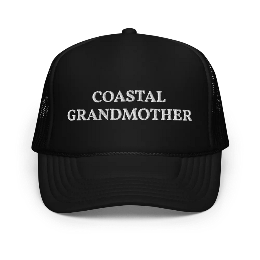 Coastal Grandmother - Embroidered Hat Trucker Cap product image (1)