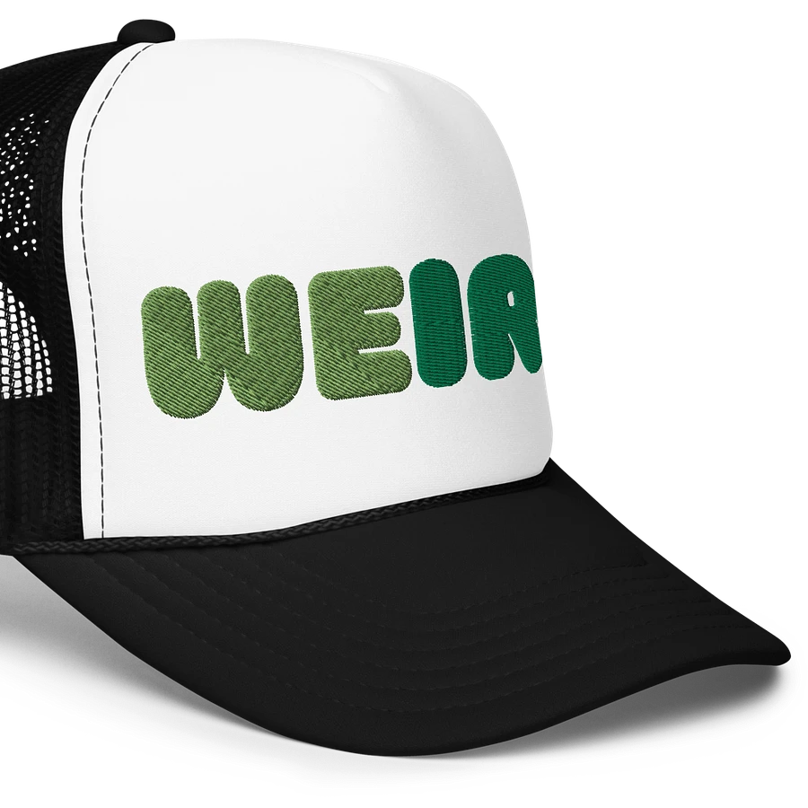 WEIRD Green Foam Trucker Hat product image (5)