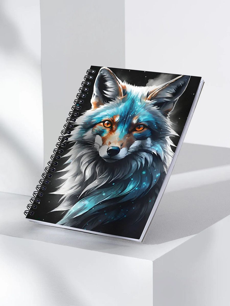 Celestial Fox Spiral Dreams Notebook product image (3)