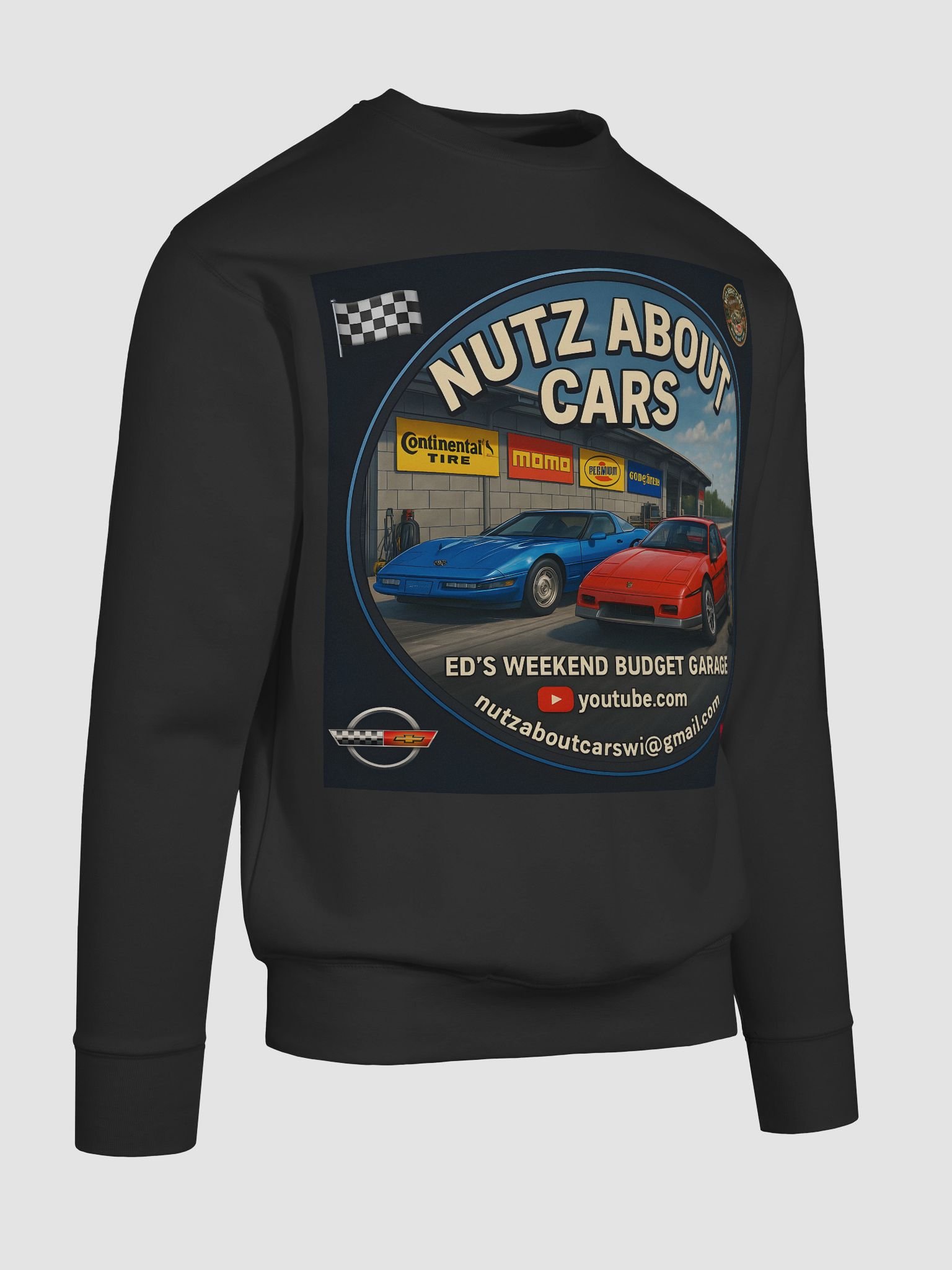 Nutz About Cars Weekend Garage Sweatshirt product image (10)
