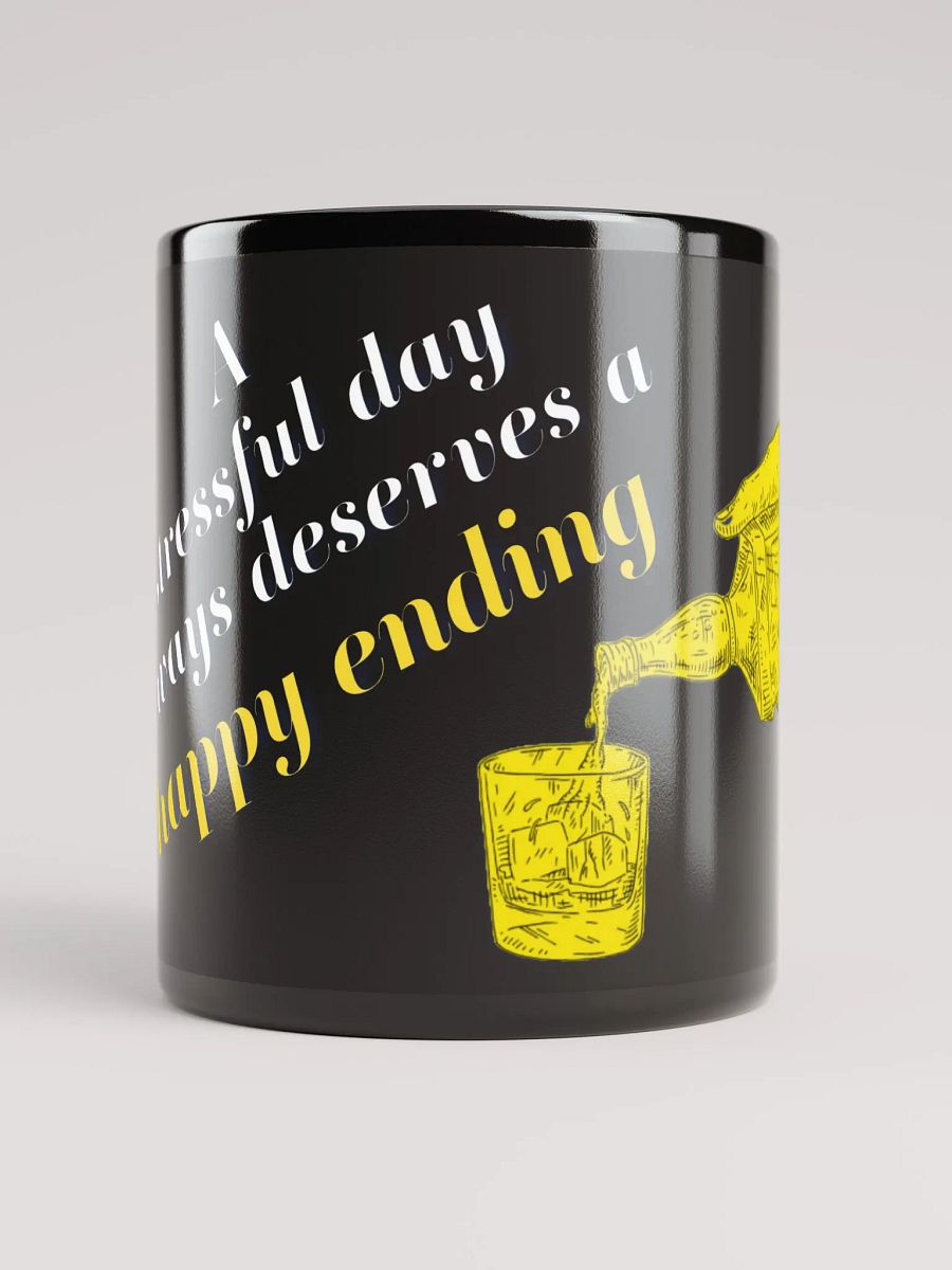 Happy Ending - Black Coffee Mug product image (9)
