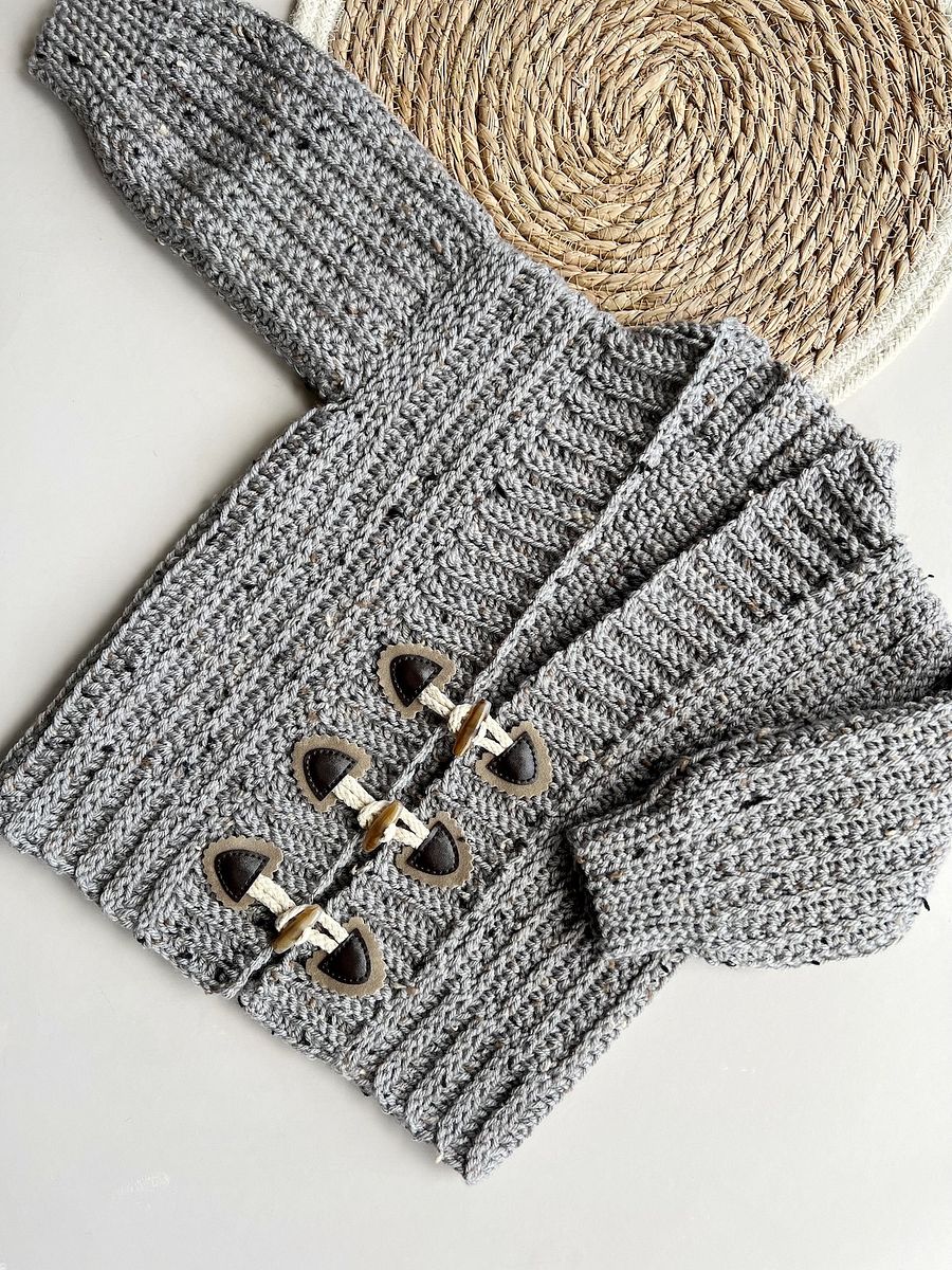 Wetherby Child Crochet Cardigan Pattern | sizes baby to age 10 product image (10)