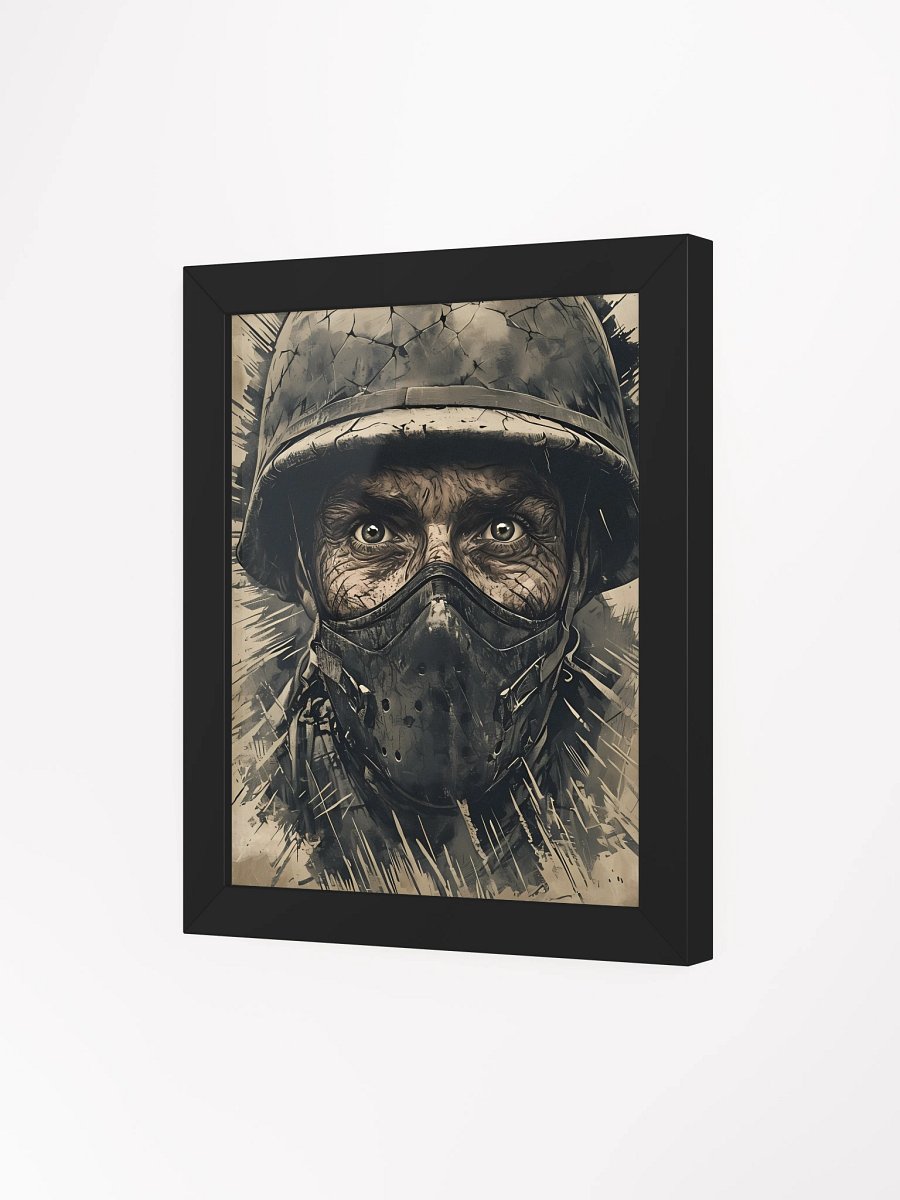 Intense Grit: Framed Artistic Poster product image (4)