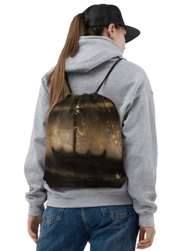 Rucksackbeutel mit Kordelzug - Graffiti-boat product image (2)