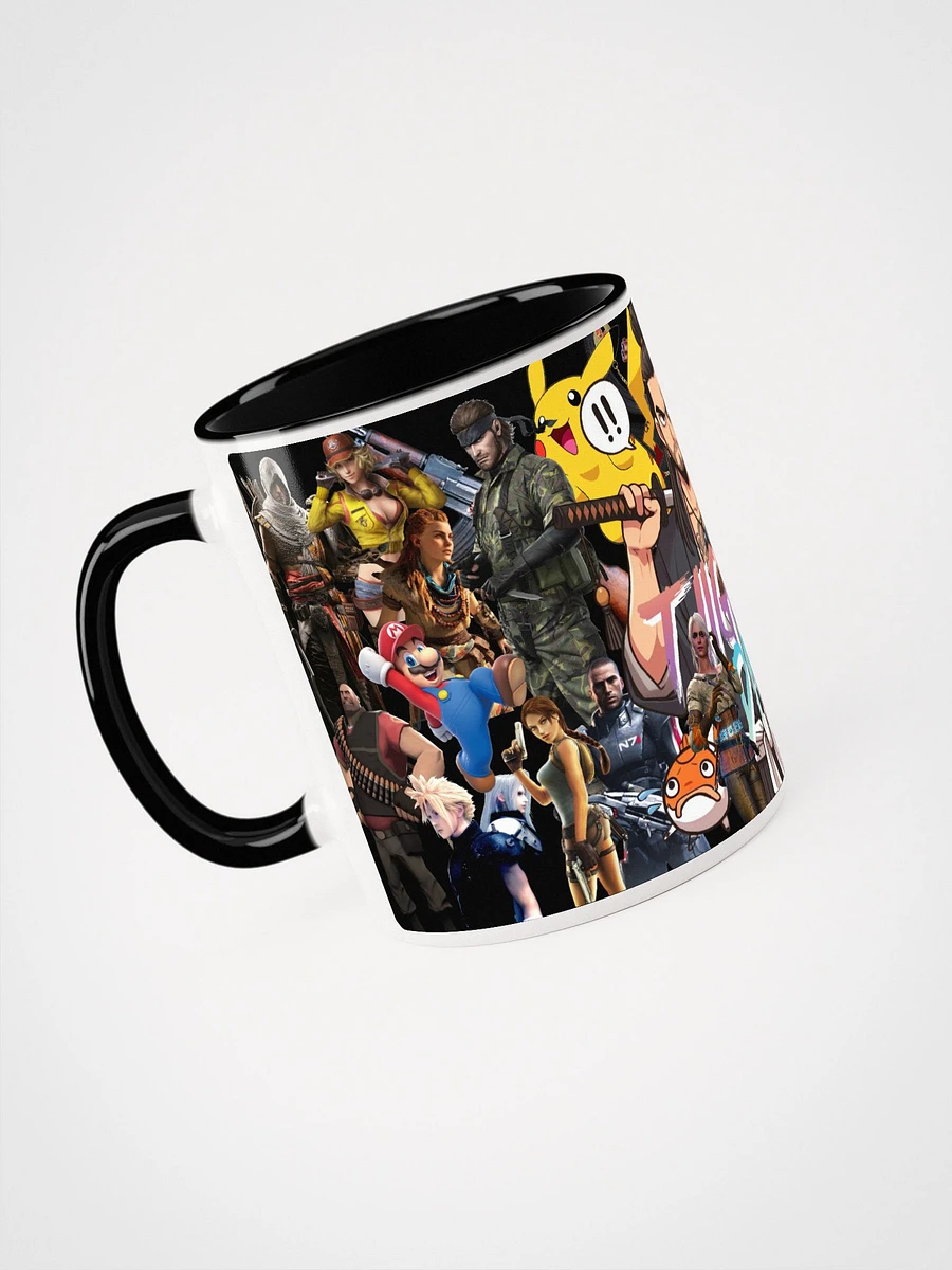 Gaming Icons Collage Ceramic Mug product image (3)