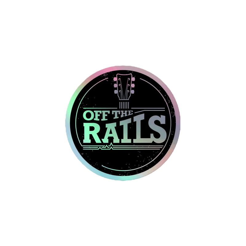 Off The Rails Holo Sticker