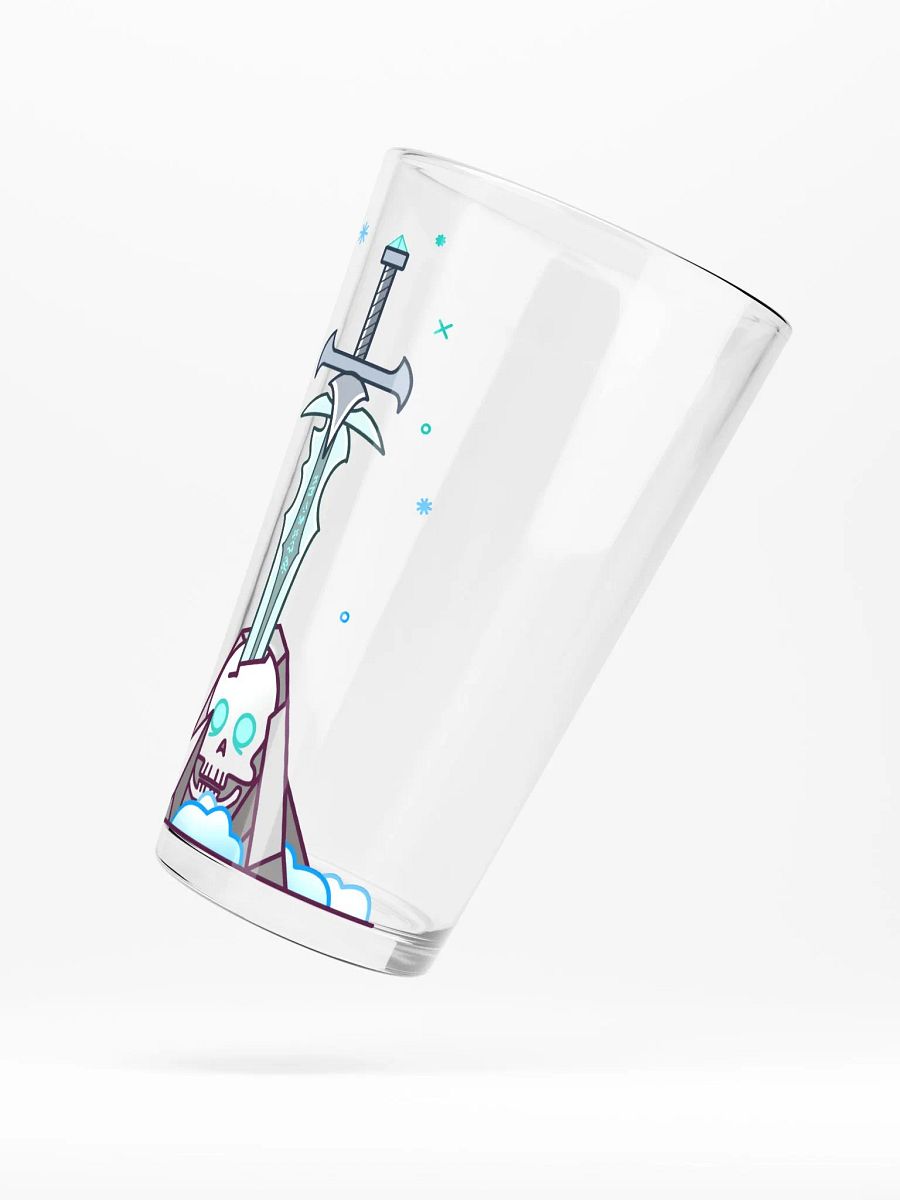 Sword in the Skull - Lich Variation - Pint Glass product image (5)