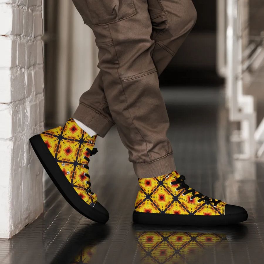 "Freddy" Men's Canvas Hi-Tops product image (3)