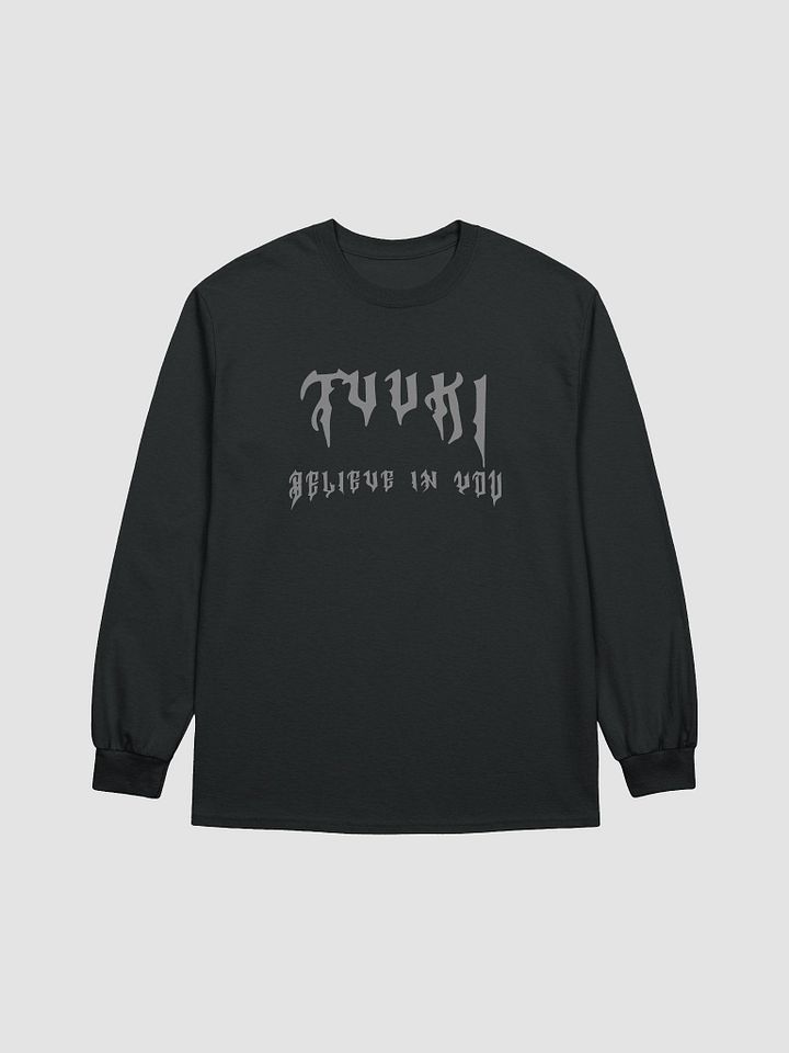 TVUKI BELIEVE IN YOURSELF long sleeve tee product image (1)