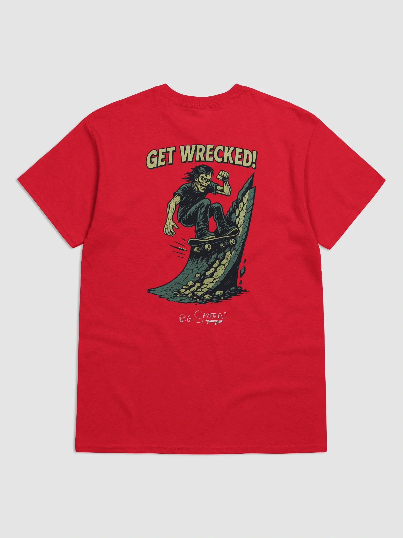 "Get Wrecked" (dark) by O.G. SKATER product image (1)